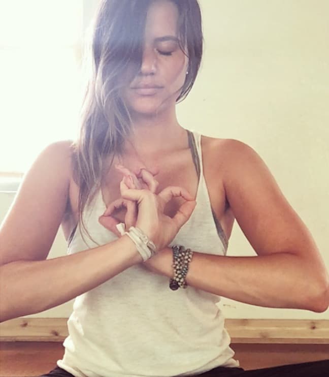 FA Yoga instructor Carrie Pokorney